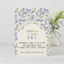 Search for sweet pea birthday invitations Floral