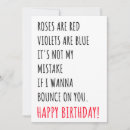 Search for dirty birthday cards Funny