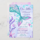 Search for ocean 1st birthday invitations Under the sea birthday