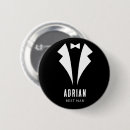 Search for party favors buttons Groomsmen