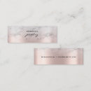 Search for feminine business cards Marble