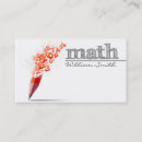 Search for math teacher business cards Blackboard