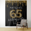 Search for 65th birthday decor Glitter