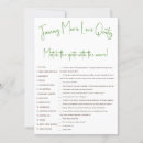 Search for game bridal shower invitations Flowers