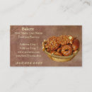 Search for food industry business cards Bakery