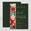Search for red gold green christmas invitations Business