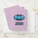 Search for pocket folders Batman emblem