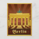 Search for berlin postcards illustration