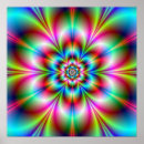 Search for flower power posters Turquoise