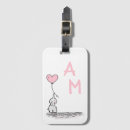 Search for heart shaped luggage tags Pink
