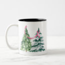 Search for pink christmas tree mugs Coquette