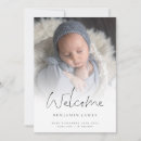 Search for welcome birth announcement cards Elegant