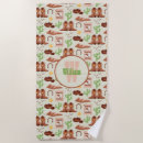 Search for horse on beach towels Wild west