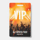 Search for backstage pass badges Black