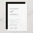 Search for edgy wedding invitations Simple