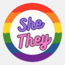 Search for pronoun stickers Rainbow