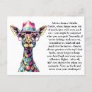 Search for giraffe postcards Whimsical
