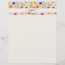 Search for wildflower stationery paper Floral