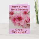 Search for great grandma birthday cards flower
