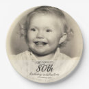 Search for 80th birthday plates Adult birthday party