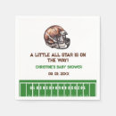 Search for sports napkins Typography