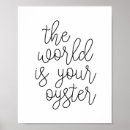 Search for oyster posters Inspirational