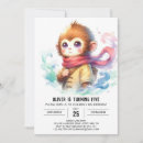 Search for cheeky monkey invitations Whimsical