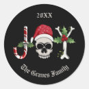 Search for gothic xmas stickers Skull