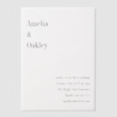 Search for basic invitations Minimalist