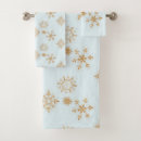 Search for christmas bath towels Snowflake
