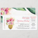 Search for pineapple bridal shower invitations Floral