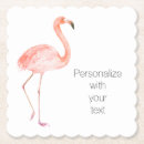 Search for pink flamingo coasters Flamingos