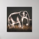 Search for elephant canvas prints Safari
