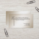 Search for psychologist business cards Medical