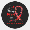 Search for stroke awareness stickers Congenital heart defect awareness