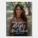 Search for silver sweet 16 party decor Glitter