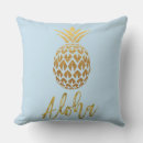 Search for aloha pillows Typography