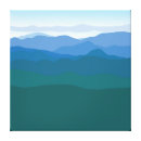 Search for illustration canvas prints mountain