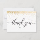 Search for confetti cards Black and gold