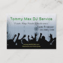 Search for wedding dj business cards Modern
