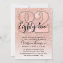 Search for rose gold glitter invitations Champagne