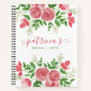 Search for pretty notebooks Pink roses