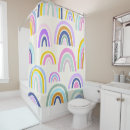 Search for bright colors shower curtains Girly