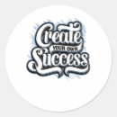 Search for success stickers Motivational
