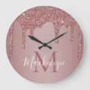 Search for monogram clocks Glitter