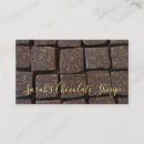 Search for chocolate business cards Chocolatier
