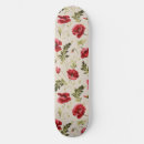 Search for vintage skateboards Floral pattern