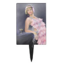 Search for art deco cake toppers Vintage
