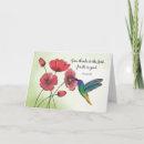 Search for hummingbird cards Flowers