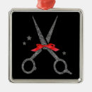 Search for hair stylist ornaments Scissors